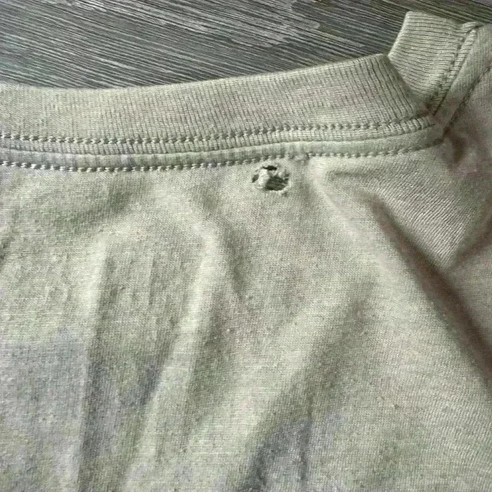 Adidas Performance Athletic Tee Shirt Tan Medium